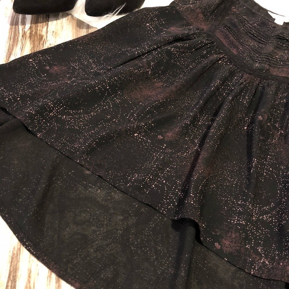 2[Sun & Shadow] Asymmetrical black cami. - Picture 4 of 6